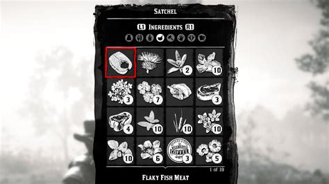 rdr2 gritty fish meat|rdr2 game meat.